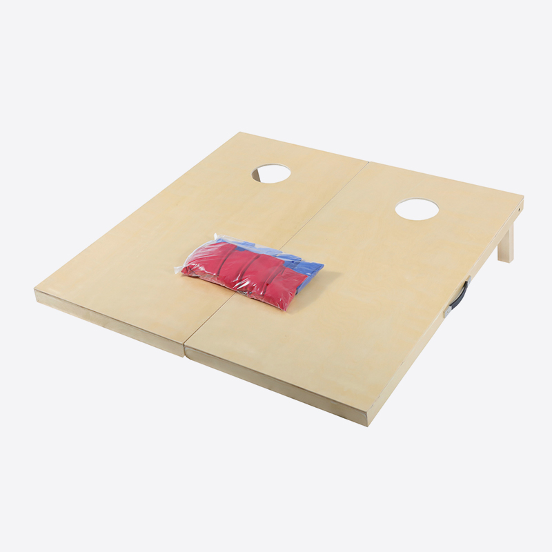 Cornhole Board Set Regulation Size Bean Bag Toss Game Set, 2 Cornhole Board, 8 Cornhole Toss Bean Bags