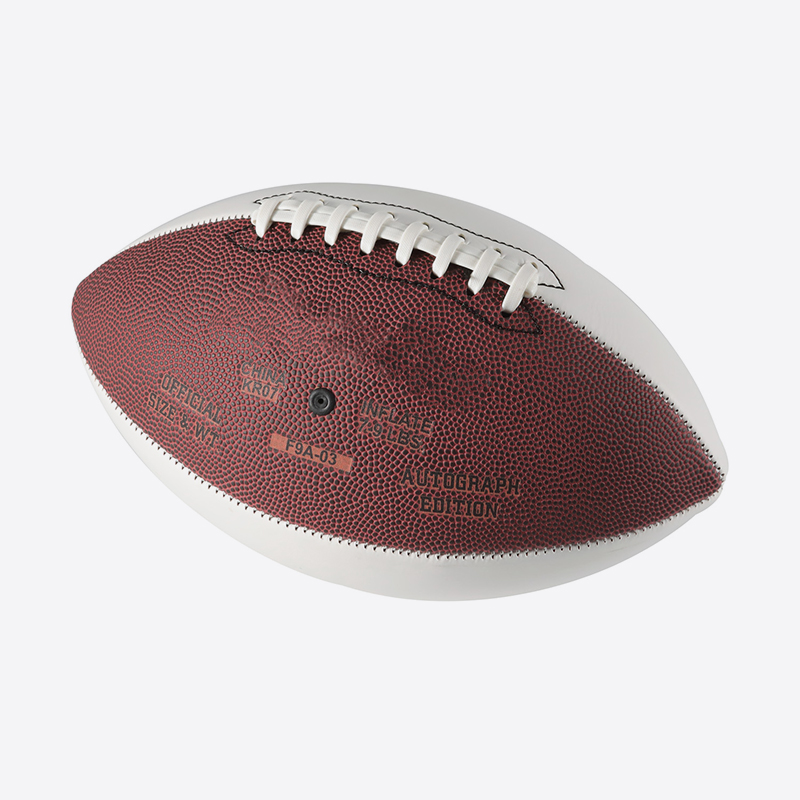 Custom Logo Leather Football Professional Rugby Size 9 American Football